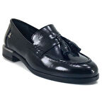 Venüs 2455202 24KA Kadın Günlük Ayakkabı - Siyah Rugan