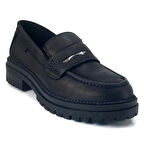 Mammamia 3610 24KA Kadın Günlük Ayakkabı - Siyah Nubuk