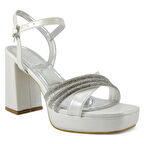 Beety 1018 1 25YA Kadın Abiye Ayakkabı Sedef