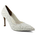 Beety 413 25YA Kadın Abiye Ayakkabı Sedef