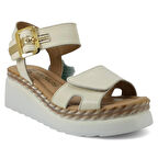 Venüs 2512303 25YS Kadın Günlük Sandalet Bej