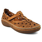 Venüs 25190242 25YS Kadın Günlük Sandalet Taba