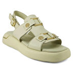 Venüs 25440007 25YS Kadın Günlük Sandalet Bej