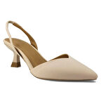 Beety 525 25YA Kadın Abiye Ayakkabı Bej
