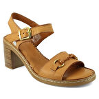 Mammamia 2420 25YS Kadın Günlük Sandalet Taba