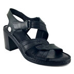 Mammamia 2505 25YS Kadın Günlük Sandalet Siyah