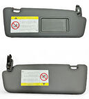 Audi A3 Güneşlik Gri Sag 2013-2019