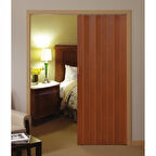 Katlanır Kapı Meşe 82x203 cm | Alan Tasarruflu Akordiyon Kapı – Şık, Dayanıklı ve Kolay Montaj