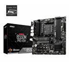 MSI B550M PRO-VDH DDR4 4400MHZ 1XVGA 1XHDMI 1XDP 2XM.2 USB 3.2 MATX AM4 (AMD 5000 VE 3000 SERİSİ İŞLEMCİ UYUMLU)