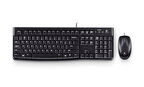 LOGITECH MK120 TR Q USB KABLOLU KLAVYE VE MOUSE SET SİYAH 920-002560