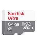 SanDisk Ultra 64 GB 100 MB/s UHS-I Class 10 SDSQUNR-064G-GN3MN Micro SD Kart