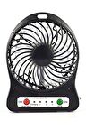 Şarjlı Masa Üstü Vantilatör Mini Taşınabilir El Fanı