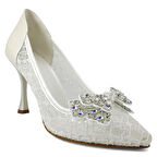 Beety 26 25KA Kadın Abiye Ayakkabı Sedef