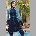 Adasea Inesa 4431Tam Boy  Tasarım Tesettür Mayo