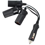 3'LÜ ÇAKMAK FİŞİ ÇOKLAYICI (1 ERKEK - 3 DİŞİ ÇAKMAK)