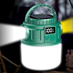 24 LED 5 AYDINLATMA MODU + 2 YAN IŞIK (BEYAZ / SARI) 1200 MAH SOLAR KAMP LAMBASI V65-3  GO506089MT-25077