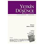 Yıl: 6 Sayı: 21 - Ocak, Şubat, Mart 2023