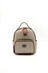 Silver  Polo Bej - Taba NV1130 Kadın Sırt Çantası