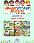2.Sınıf Okumayı Sevdiren Renkli Resimli Hikayeler 11 - 10 Kitap
