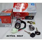 HONDA ACTİVA 100 - BEAT (ESKİ TENEKE KASA ) KONTAK SETİ  ARASMOTO