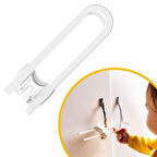 Evyora® Bebek Çocuk Çekmece ve Dolap Koruma Raylı Güvenlik Sistemi Emniyet Kilidi