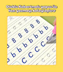 Sayıları Öğreten Oluklu (Kabartmalı) Kitabı | Sihirli Yazı Defterleri | Çocuk Aktive Eğitici Kitap