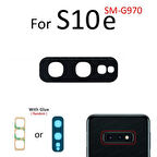 Tkgz Samsung Galaxy S10E Arka Kamera Camı Lens Yapışkanlı