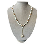 Uretti - Özlem 9422 9606 El Yapımı Sedef ve Güneş Doğal Taş Kolye