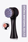 Flormar Ergonomik Saplı İkili Yüz Temizleme Fırçası - Face Cleansing Brush - 024 - 8690604597895