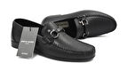 Pier Cardin 2588 Hakiki Deri Günlük Erkek Loafer SİYAH