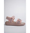 Prego (Arzen) Poli Hafif Taban Cırtlı Çocuk Sandalet BEJ