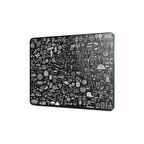 Decovetro Cam Kesme Tahtası Yiyecek İçecek Desenli 20x30 Cm