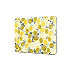 Decovetro Cam Kesme Tahtası Limon Desenli 20x30 Cm