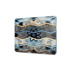 Decovetro Cam Kesme Tahtası Dalga Mandala Desenli 30x40 Cm