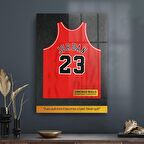 Decovetro Cam Tablo Michael Jordan Forma