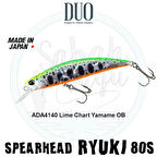 Duo Spearhead Ryuki 80S ADA4140 Lime Chart Yamame OB
