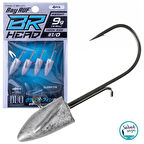 Duo Bay Ruf BR Head Jighead 9gr #1/0 (3 Adet)