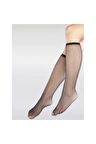 3 Lü File Diz Altı Çorap