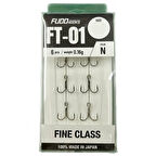Fudo FT-01N Treble Fine Class Üçlü Olta İğnesi Nikel-NO:12