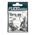 Fudo CHTS-BN Chinu Two Sliced Olta İğnesi Black Nickel-NO:6