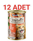Fancy Paws Somonlu Yetişkin Kedi Konserve Maması x 12 Adet