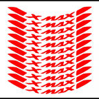 Yamaha Xmax Jant Şeridi Parlak Kırmızı