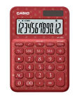 Casio MS-20UC-JRD 12 Hane Kırmızı Desenli Masa Üstü Hesap Makinesi