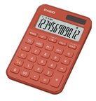 Casio MS-20YC-RD 12 Hane Kırmızı Masa Üstü Hesap Makinesi