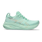 Asics Gel-Nımbus 26 Kadın Koşu Ayakkabısı 1012B601-300 Yeşil
