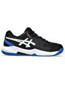 Asics Gel Dedicate 8 GS Siyah Mavi Çocuk Tenis Ayakkabısı