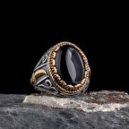 Senin Silver – Son Nefes 925 | Maskülen Formda El İşçiliği Yüzük