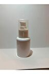 60ml Mat Beyaz Plastik Şişe+serum Pompalı,boş Şişe,medikal Şişe,100 Adet