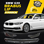 Bmw G30 5 Serisi Uyumlu Brabus Ön Lip 3 Parça Kanatlı Lip
