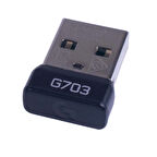 Logitech G703 USB Receiver,Wireles Apatör,USB Şarj Kablosu Seti ( 3 ÜRÜN )